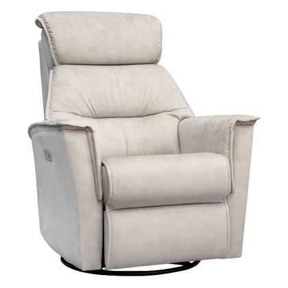 G Plan Solna Swivel Glider Power Recliner with Heat