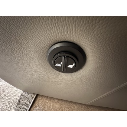 1 X Scott 3-Seater Electric Power Reclining Sofa (201cm) in Leather