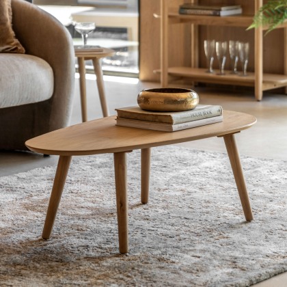 Gallery Direct Hatfield Natural Coffee Table