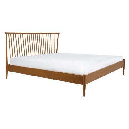Ercol Salina King Size Bedframe w/ Spindle Headboard