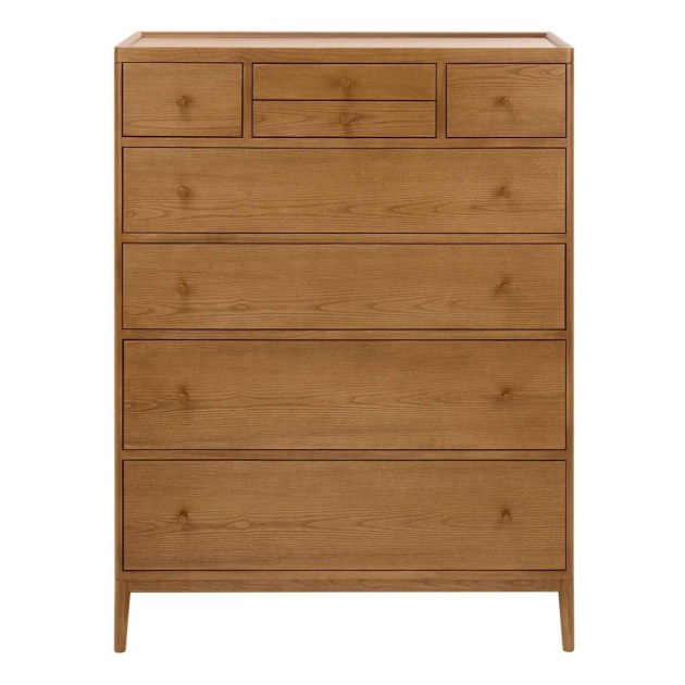 Ercol Salina 8 Drawer Tall Chest Ercol Salina 8 Drawer Tall Chest