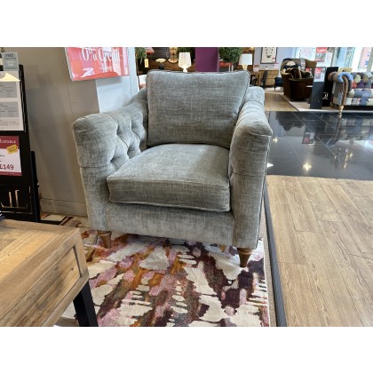 Bamburgh Chair with Renoir Fabric Wrap Bamburgh Chair with Renoir Fabric Wrap