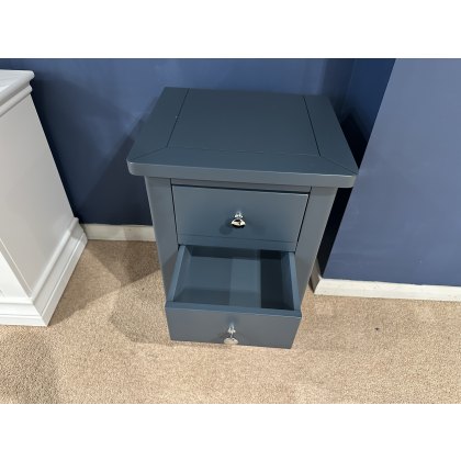 Hockley 3 drawer Bedside unit in Blue