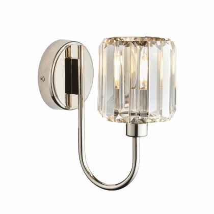 Berenice Wall Light Bright Nickel Berenice Wall Light Bright Nickel
