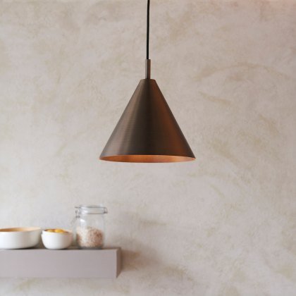 Cape Pendant Light Antique Bronze