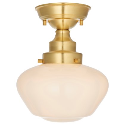 Camberley Ceiling Light Brass with Opal Glass Camberley Ceiling Light Brass with Opal Glass