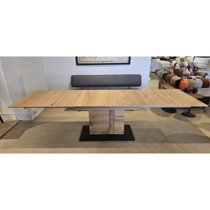 Piazza 1.9m Extending Dining Table, 3 Eileen Chairs & 190cm Bench