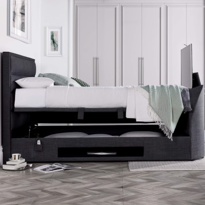 Florance Super King TV Ottoman Bed Florance Super King TV Ottoman Bed