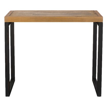Halsey Bar table + 4 Massa Brown Chairs