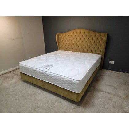 Harrison Spinks 6'0" shallow divan with Churchill Deep Headboard