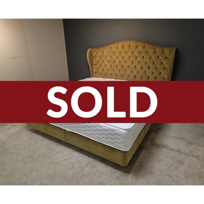 Harrison Spinks 6'0" shallow divan with Churchill Deep Headboard Harrison Spinks 6'0" shallow divan with Churchill Deep Headboard