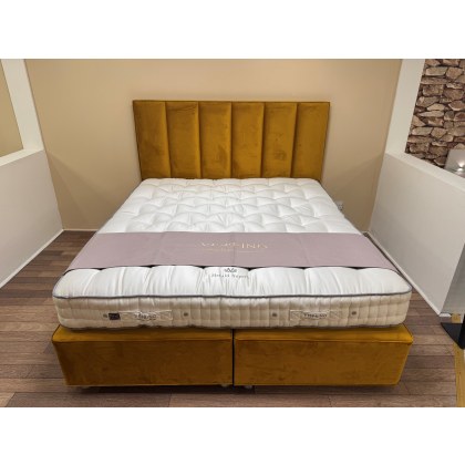 VI SPRING 6'0" Herald Superb Mattress (Medium/Soft Tension) With Divan Base & Ceto Headboard