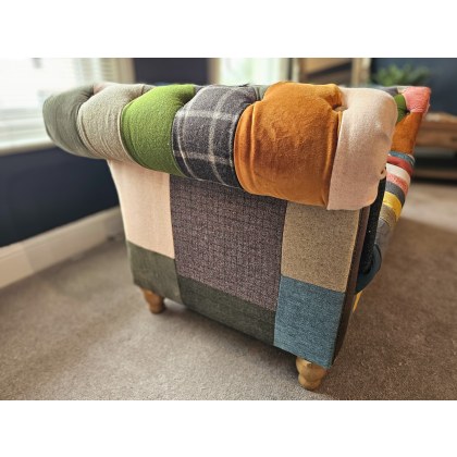 2 Seater Patchwork Sofa