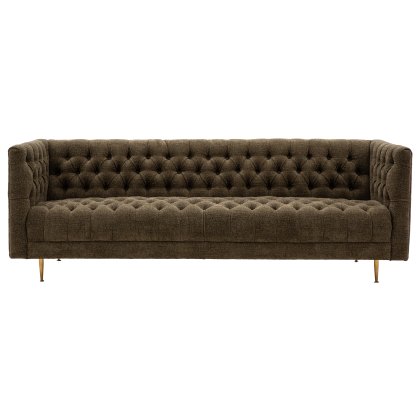 Dalton Moss Green 3 Seater Sofa