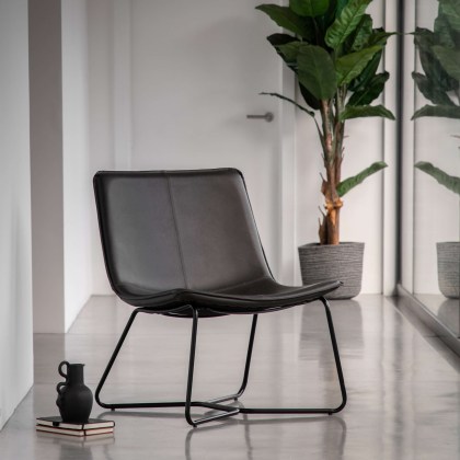 Gallery Direct Hawking Charcoal Lounge Chair