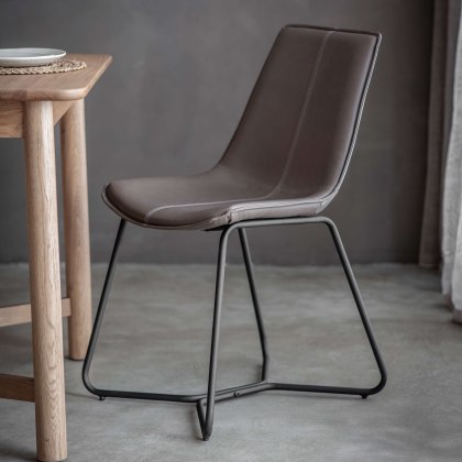 Gallery Direct Hawking Ember Chair (2 pack)