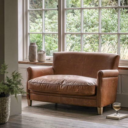 Gallery Direct Mr. Paddington Sofa, Vintage Brown