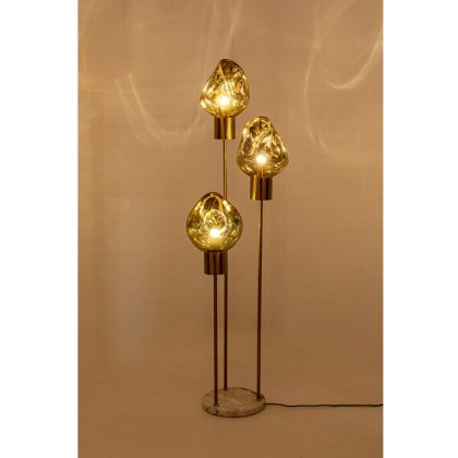 Supernova Amber Floor Lamp
