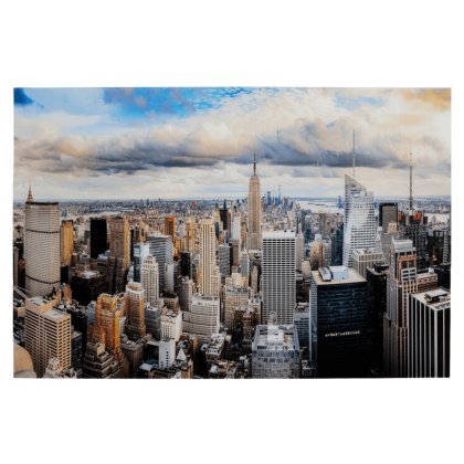 Glass Picture City View Glass Picture City View