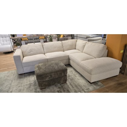 Natuzzi Copenhagen Corner Group & ottoman