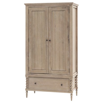 Artisan 2 Door 1 Drawer Wardrobe