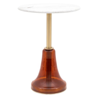 Bilbao Side Table, Orange Bilbao Side Table, Orange