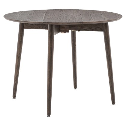 Gallery Direct Hatfield Smoked Folding Dining Table Gallery Direct Hatfield Smoked Folding Dining Table