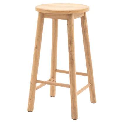 Hatfield Natural Stool