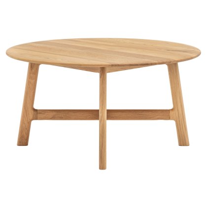 Madrid Oak Round Coffee Table