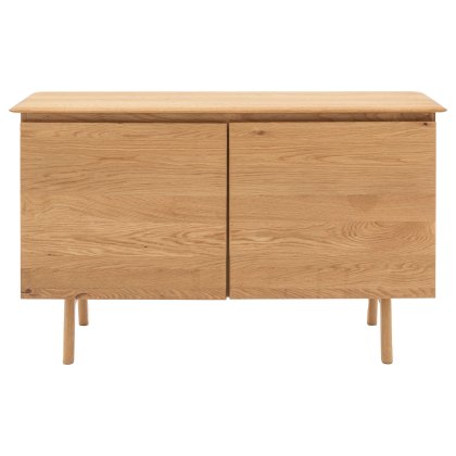 Gallery Direct Madrid 2 Door Sideboard, Oak Gallery Direct Madrid 2 Door Sideboard, Oak
