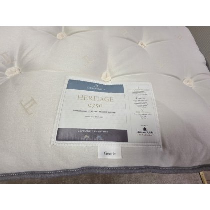 HARRISON SPINKS 3'0" HERITAGE 9750 SPRINGS DIVAN WITH 2 DRAWERS IN SOFT TENSION