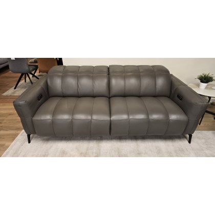 Natuzzi Intensita 3 Seat Double Powered Sofa & Loveseat
