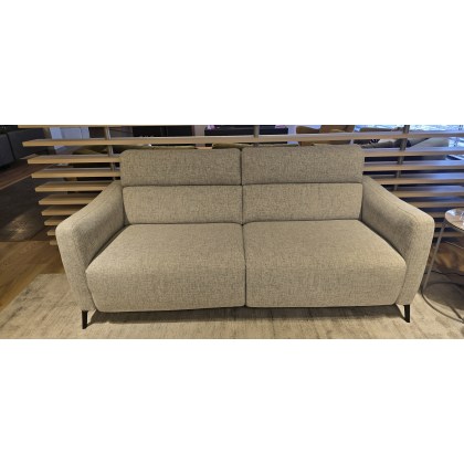 Natuzzi Seattle 2 Cushion Double Electric Sofa & 2 Seat Sofa
