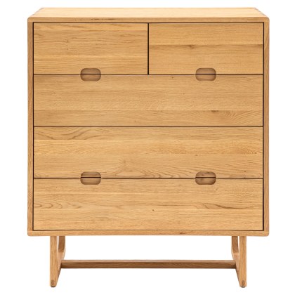 Gallery Direct Craft Chest of Drawers, Natural