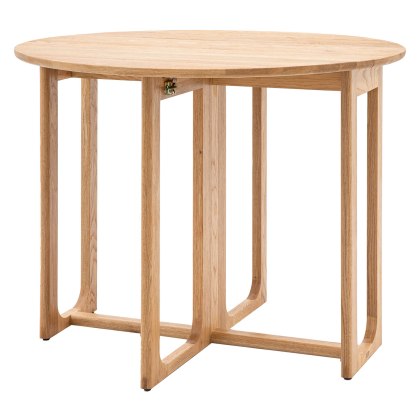Gallery Direct Craft Folding Dining Table Natural