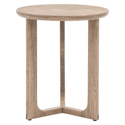 Gallery Direct Craft Side Table Smoked Gallery Direct Craft Side Table Smoked
