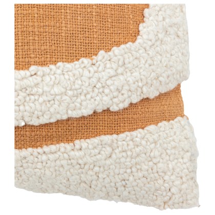 Kalho Apricot Embroidered Cushion