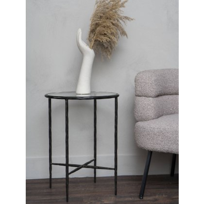 Patterdale Side Table Dark Bronze Finish