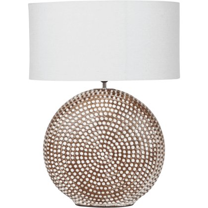 Chariot Round Ceramic Lamp Chariot Round Ceramic Lamp