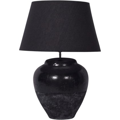 Skyline Large Black Table Lamp
