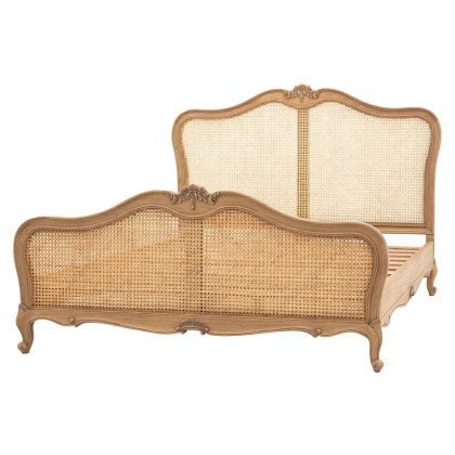 Chic King Cane Bed