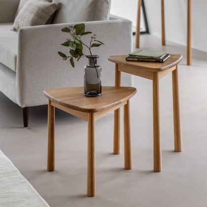 Wycombe Oak Nest of Tables