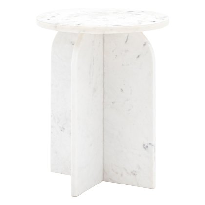 Amalfi White Side Table Amalfi White Side Table
