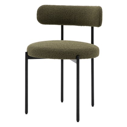 Aveley Dining Chair in Green