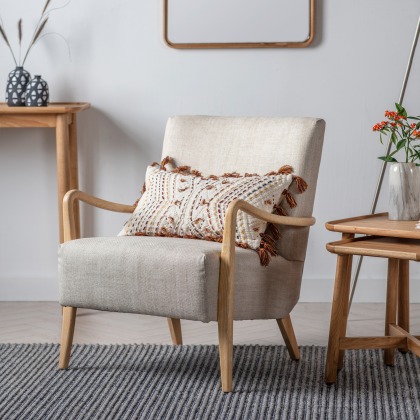 Chedworth Natural Linen Armchair Chedworth Natural Linen Armchair