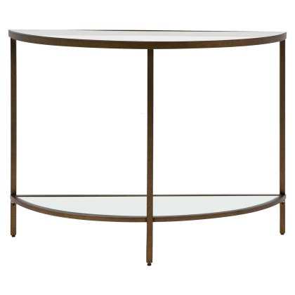 Gallery Direct Hudson Bronze Console Table