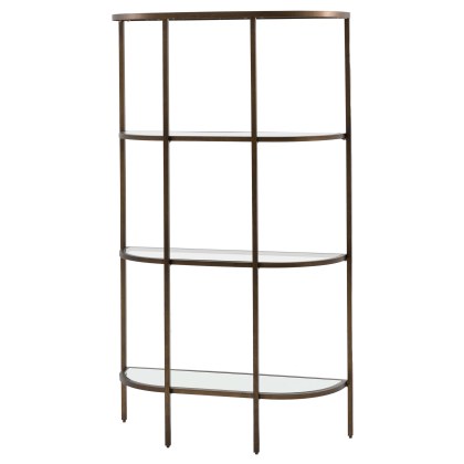 Gallery Direct Hudson Bronze Display Unit Gallery Direct Hudson Bronze Display Unit