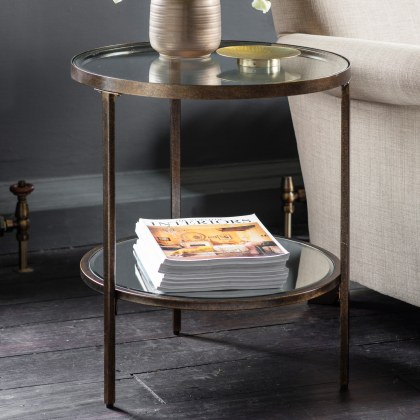 Hudson Bronze Side Table