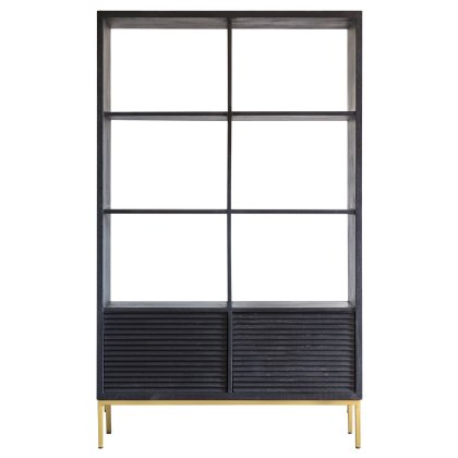 Gallery Direct Ripple 2 Door Open Display Unit