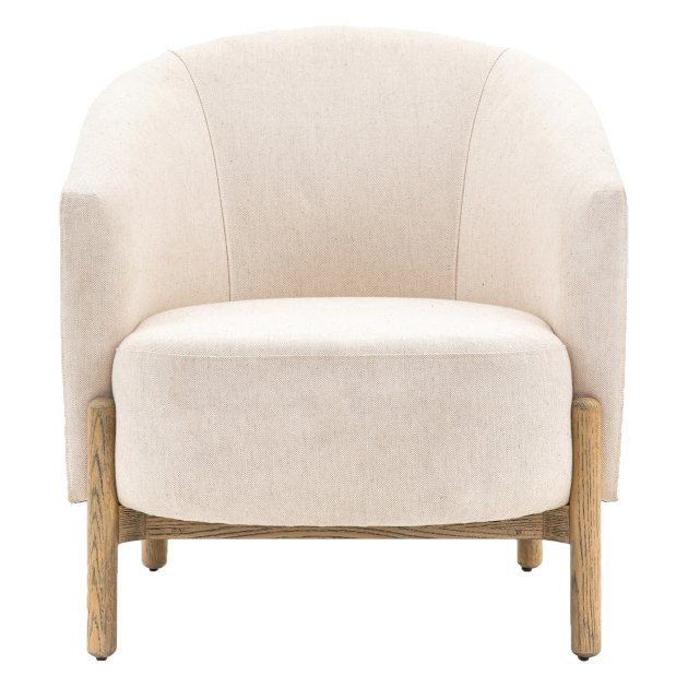 Gallery Direct Tindon Natural Armchair Gallery Direct Tindon Natural Armchair